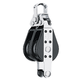 Harken 38mm Double Big Bullet Block w/Becket 128